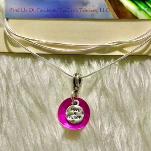 Sterling Silver Chain Shell Necklace